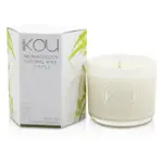 IKOU - AROMACOLOGY天然蠟蠟燭 - ZEN (綠茶&櫻花)ECO-LUXURY AROMACOLOGY NATURAL WAX CANDLE GLASS - ZEN (GREEN TEA & CHERRY BLOSSOM)