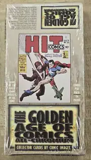 Comic Images! 1995 The Golden Age of Comics! All Chromium Cards! Sealed Box!