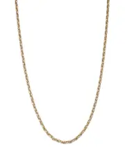 Bloomingdale's Fine Collection Men's Anchor Link Chain Necklace in 14K Yellow Gold, 24