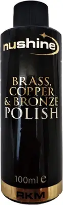 Nushine Brass, Copper & Bronze Polish 100Ml - Ecofriendly, Solvent Free & Contai