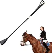 1 Riding Crop Whip - Leather Riding Crop, Stable Training Horse Riding Whip | Horse Training Whip, English Riding Crop, Flexible Riding Crop for Beginners Horse Racing