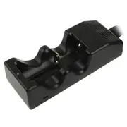Intelligent Charger For 18650 / 18350 / 26650Battery(Black)