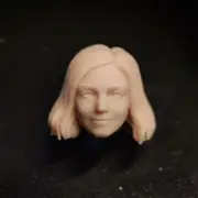 Blank 1/18 Scale Enid Sinclair Head Sculpt Unpainted Fit 3.75" Figure A Style