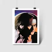 Kyo X Iori The King of Fighters KOF95 Poster | Arcade Game | High Quality Prints
