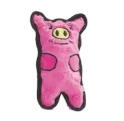 Invincibles Mini Puncture Proof Squeaker Pig - No Stuffing!