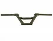New! Bicycle BMX Style Handle Bar in Black 28" Wide Handlebar Clamp 22.2mm