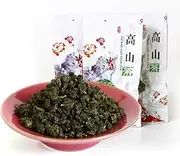 GOARTEA Taiwan Oolong Tea Loose Leaf - Milk Oolong Tea 60pcs 8g Supreme Taiwan Tea Milk Oolong Green Tea - Jinxuan Oolong Tea High Mountain Alishan Jin Xuan Oolong Tea