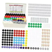 RELIANCER Molecular Model Kit,419PCS Organic Molecular Chemistry Set w/Atoms &