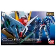 Mobile Suit Gundam RG #18 Gundam GN0000+GNR010 00 Raiser 1/144 Scale Model Kit