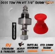 Cruisemaster Tow Pin - DO35 KIT 7/8" - 22mm Shank Trailer Caravan Cover Spanner