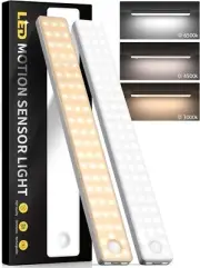Under Cabinet Lighting 8" 3 Color Temperatures Motion Sensor Light Indoor 2 Pack