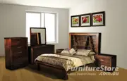 King Christian Bed - Assorted Colours