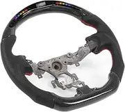 Carbon Fiber LED Car Steering Wheel with Fit for Smart Module for 370z 2009‑2020, Engine Information Display Car Enthusiasts