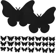 HOODANCOS 1 Set Butterfly Scratch Paper DIY Craft Decorative Scratch for Adults Enhance Creativity Coordination for Parties Arts Activities