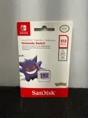 SanDisk microSDXC Card for Nintendo Switch 512GB Pokemon Gengar (E10037698)