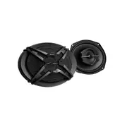 "6 x 9"" (16 x 24 cm) 3-way speakers"