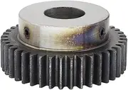 Gears Pinion Gear Motor Gear Spur Gear 1.5M40T Bore 8/10/12/15/16/17/20mm Pinion Gear Low Carbon Steel Material Gear Wheel for Motor (Color : 40 Teeth, Size : 17 mm) (Color : 40 Teeth, Size : 17 m