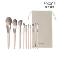 在飛比找momo購物網優惠-【Solone】法式清焙刷具10件組(蜜桃奶昔系列)