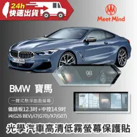 在飛比找蝦皮商城精選優惠-Meet Mind 光學汽車高清低霧螢幕保護貼 BMW i4
