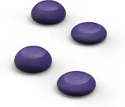 Skull & Co. Convex Thumb Grips Set: Skin, CQC Joystick Cap Analog Stick Cap for Nintendo Switch Pro Controller & PS5 / PS4 / Slim/Pro Controller- Galactic Purple, 2 Pairs (4pcs)