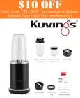 Kuvings® Nutri Personal Blender Powerful 1000W Motor 2200rpm Rotational BPA Free