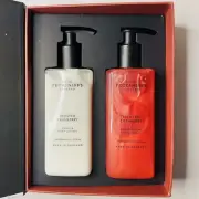 Pecksniff's Frosted Cranberry Hand Wash & Body Lotion Moisturizing Gift Set