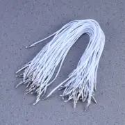 100 Pcs Elastic Barbed Cords Ear Tie Rope Cord Stretch Round String