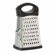 NEW AVANTI 4 SIDED BOX GRATER STAINLESS STEEL Grate Slice Slicer Cheese