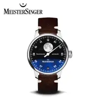 在飛比找PChome24h購物優惠-『MeisterSinger 明斯特單指針』ST982 月相