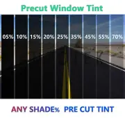 PreCut Window Film Any Shade % VLT For Toyota Tacoma 2016-2023 Tinting Films (for: Toyota)