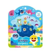 Pinkfong Baby Shark Family Submarine House Toy 6 Figures BL/PK/OR Random Color