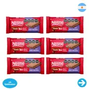 Nestle - Chocolate Con Leche ChocoTrio Sabor Chocolate - 90 Gr X6 Unidades