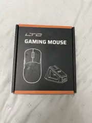 LTC GM022 Ultralight 3-Mode Wireless Gaming Mouse with RGB Charging Dock, PAW