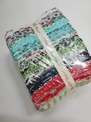 DAYSAIL Fabric Bonnie & Camille Moda 40 Fat Quarter Sailboat Nautical Quilt NEW