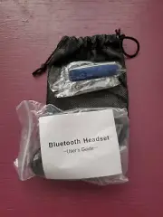 Bluetooth Headset with Earpiece & Charging Cord - Cell Phone Accessory