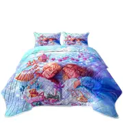Vintage Fairytales Art Painting Sweet Candy Dreams Coverlet