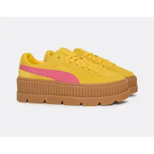 Puma W Cleated Creeper 黃 女鞋 厚底 增高 蕾哈娜 366268-03