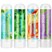 Nasal Sticks for Refreshing 4 Pieces Cooling Sensation Inhaler for Driving