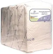 Tendercare - Incontinence Pads For Beds & Chairs - 100 Disposable Underpads - 60cm x 60 cm - Bed Pad For Incontinence - Super Absorbent & Waterproof - 900ml Absorbency