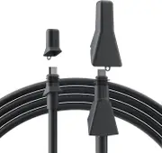 Zruxe Starlink Flat High Performance Cable 10M/32.8FT Waterproof for FHP Dish and Power Supply