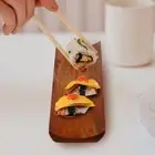 2Pcs Household Sashimi Boat Serving Tray Sushi Tray Sushi Accessory Daily Home
