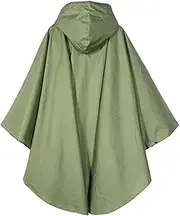 Rain Poncho Rain Poncho Adult Cloak Raincoat Poncho Lightweight and Breathable Large Rain Coat