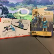 NEW Legend of Zelda Enhanced Wired Controller, Nintendo Switch + Link Figure