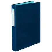 ColourHide PE Binder A4 2 D-Ring 25mm Navy
