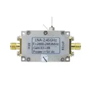 LNA Low Noise Amplifier 2.4GHz RF Amplifier Module with SMA Female Connector