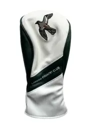 New PRG Heritage Collection Laredo CC White/Green Fairway Headcover