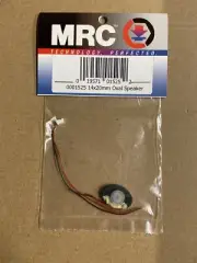 MRC HO GAUGE #01525 14mm x 20mm OVAL SPEAKER 8 OHM FOR SCALE MODEL TRAINS