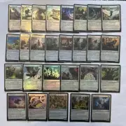 MTG ~ Bloomburrow ~ 128 Foil Card Bundle Lot ~ Rares/ Commons ~ No Duplicates