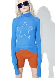 [Daydream Nation] Star Turtleneck Tee
