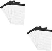 OHPHCALL 2pcs 4 Portable Pocket Notebook Pad Tear Off Notepad for Students Office Use